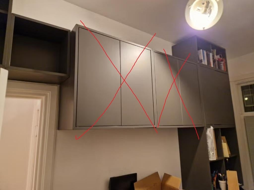 Ikea Eket kasten, Ophalen, Overige typen