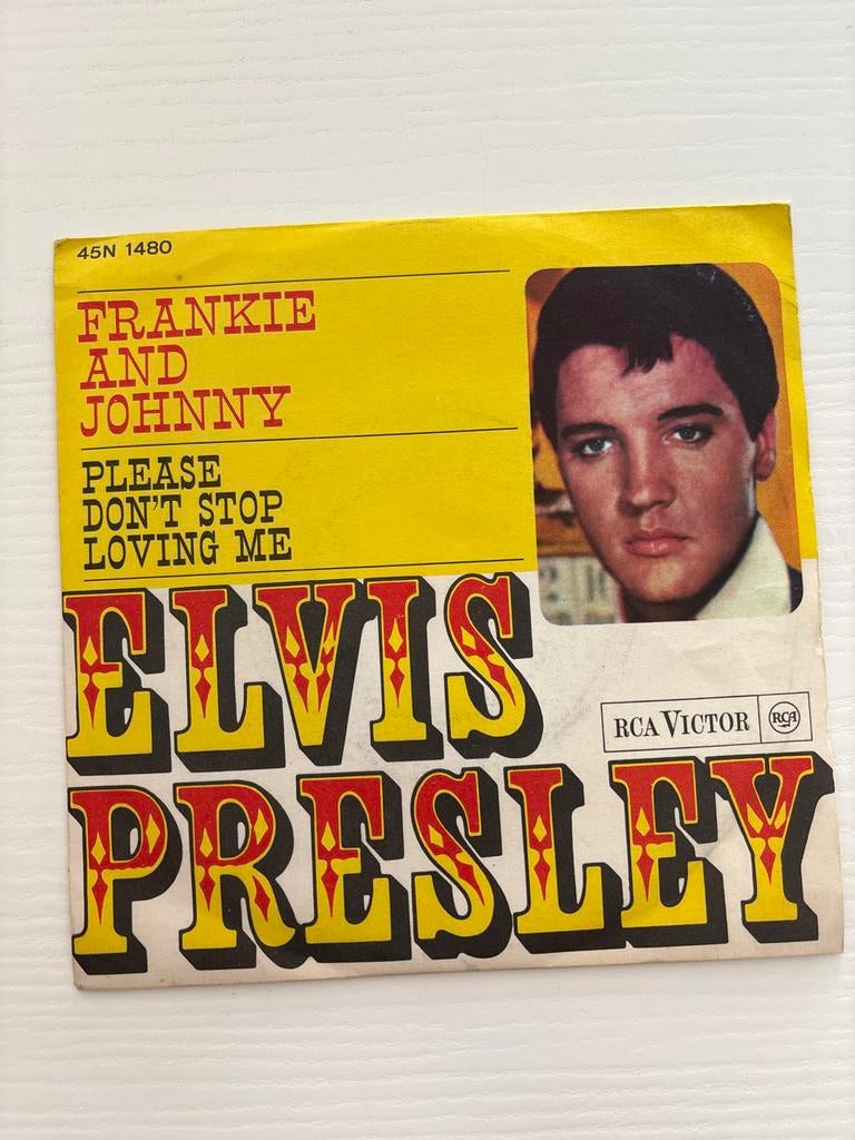 Elvis Presley - Frankie and Johnny - 45 toeren vinyl single, Ophalen of Verzenden, Zo goed als nieuw, Cd of Plaat
