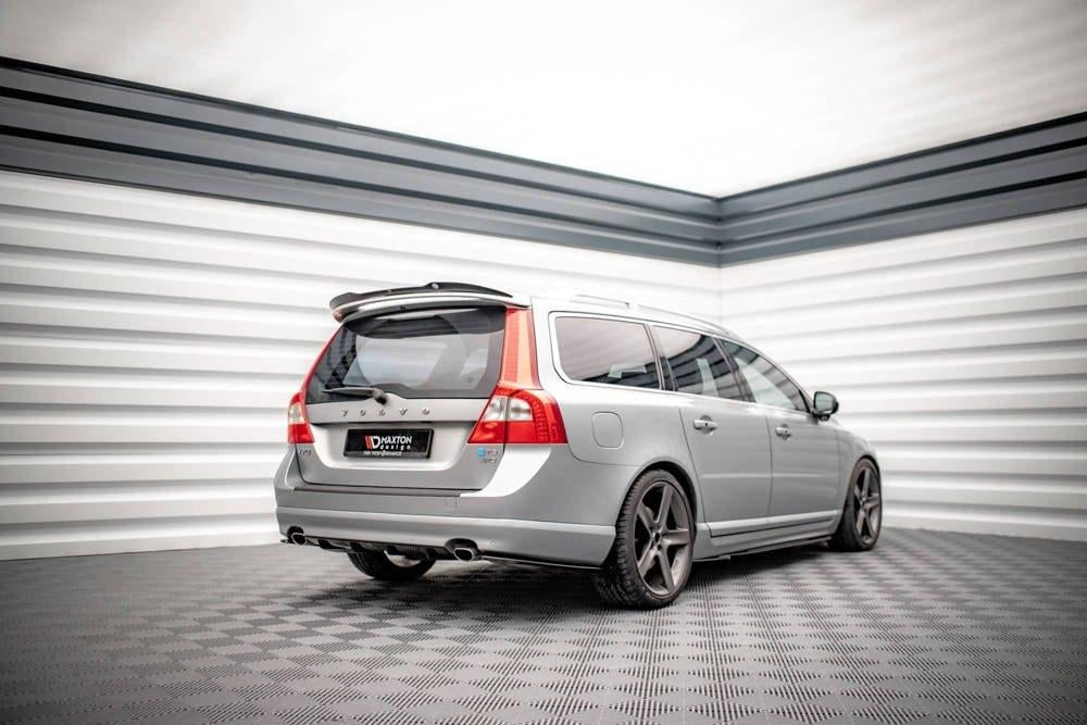 Voorlip sideskirt spoiler diffuser splitter Volvo V70 07-13, Ophalen of Verzenden
