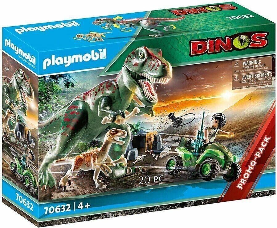 70632 T-Rex aanval, Kinderen en Baby's, Speelgoed | Playmobil, Ophalen of Verzenden, Nieuw, Complete set