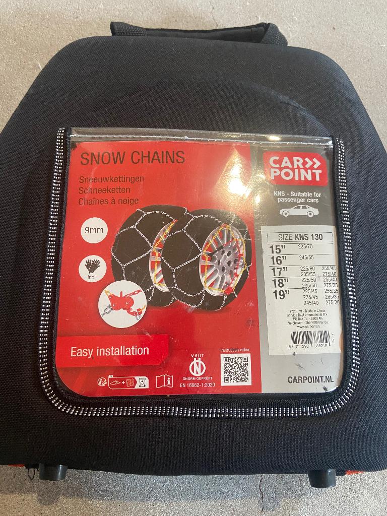 Sneeuwkettingen, Auto diversen, Ophalen of Verzenden, Nieuw