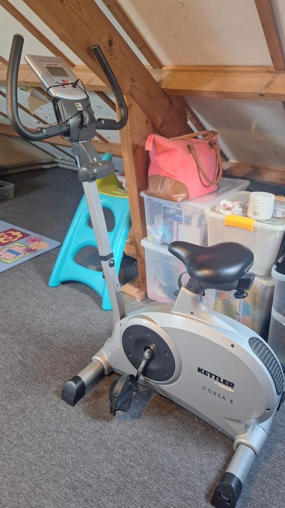 Kettler fitnessfiets, Ophalen, Gebruikt