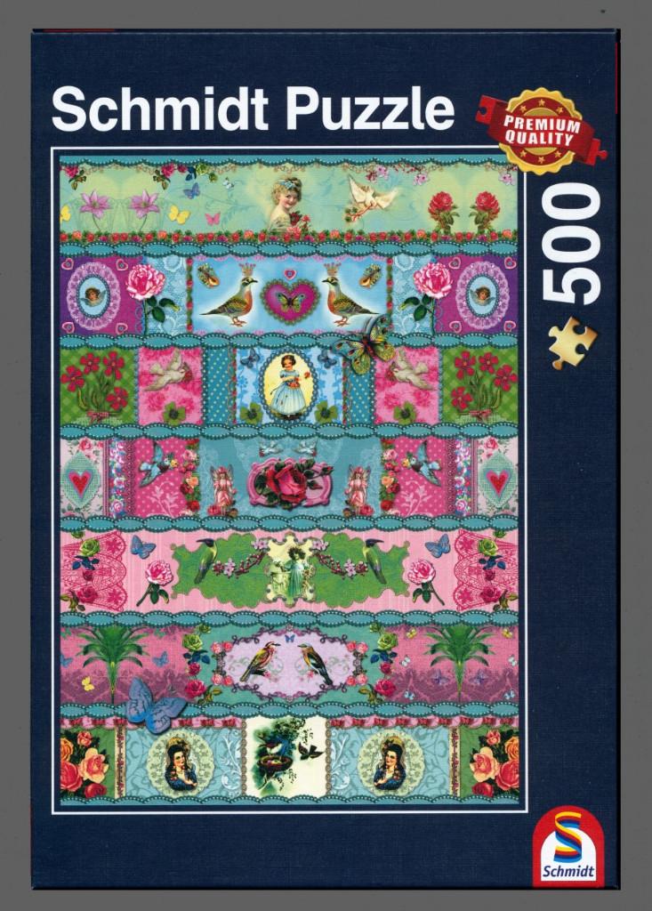 Schmidt Paradijszegels 500 stukjes, Ophalen, 500 t/m 1500 stukjes, Zo goed als nieuw, Legpuzzel