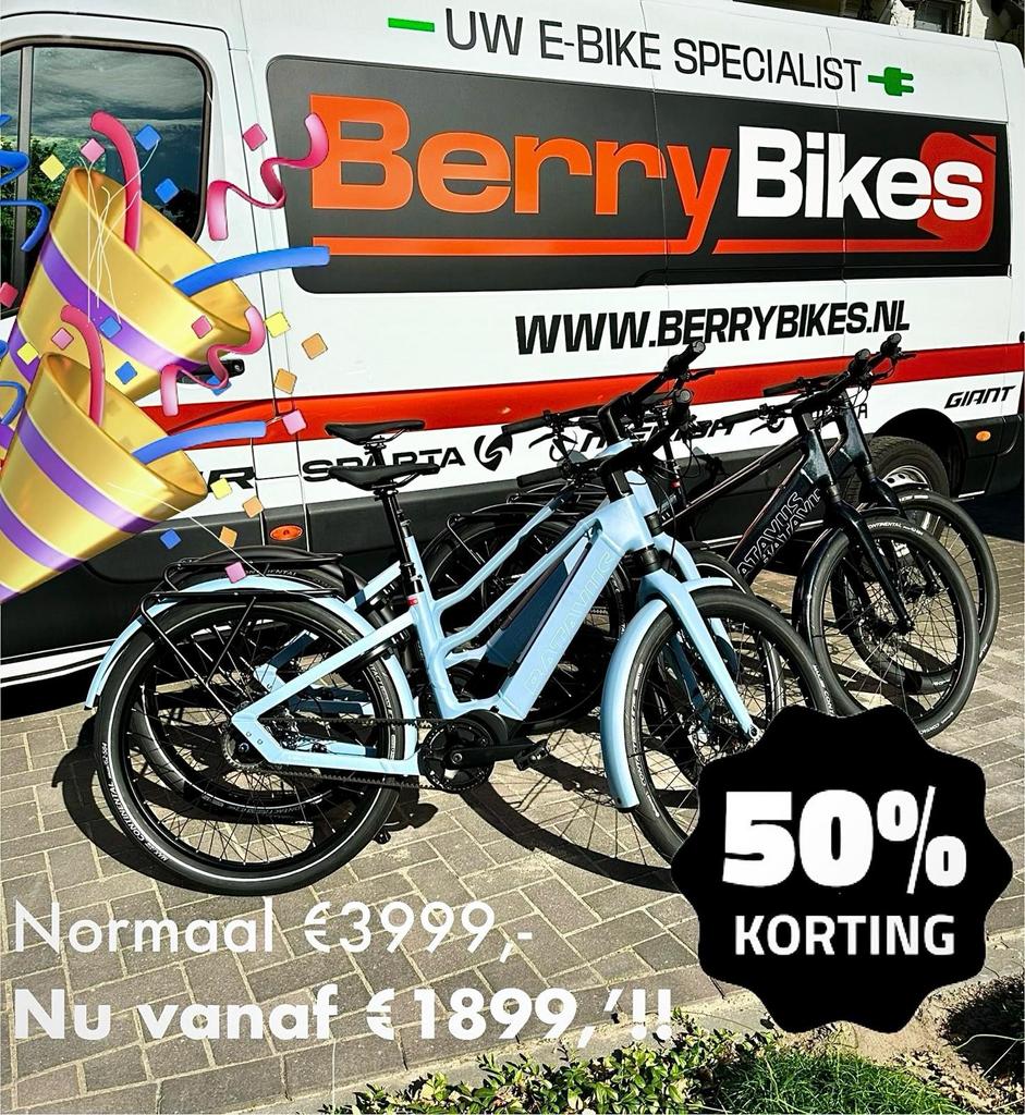 Batavus Razer E-GO Exclusive E-bikes - NIEUW 50% korting, Ophalen of Verzenden, Nieuw, Batavus