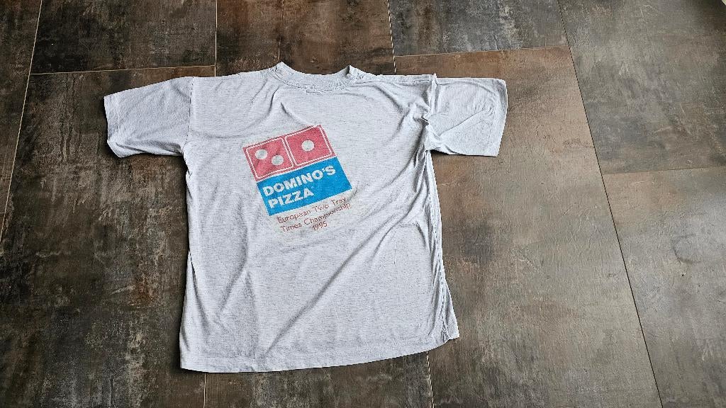 Domino's Pizza 1995 ZELDZAAM, Ophalen of Verzenden, Domino's, Grijs, Maat 56/58 (XL)