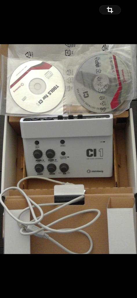 Steinberg CI 1 USB Audio Interface - Compleet met Software, Muziek en Instrumenten, Ophalen of Verzenden, Zo goed als nieuw