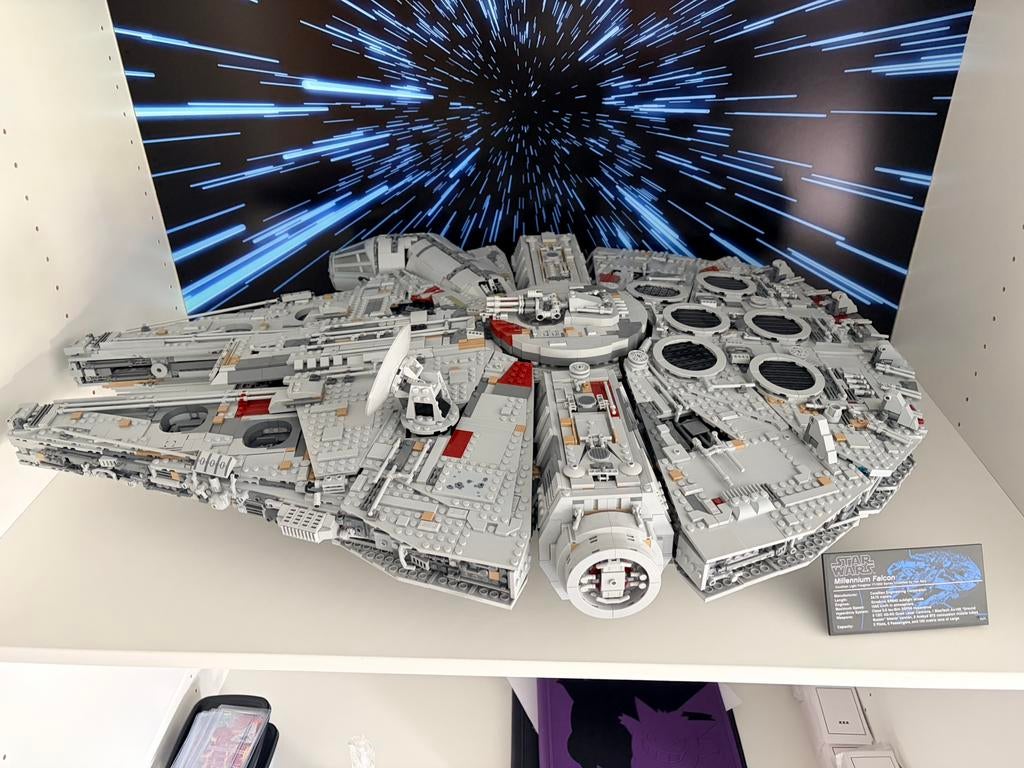 Lego UCS Millenium Falcon 75192, Ophalen, Zo goed als nieuw, Complete set, Lego
