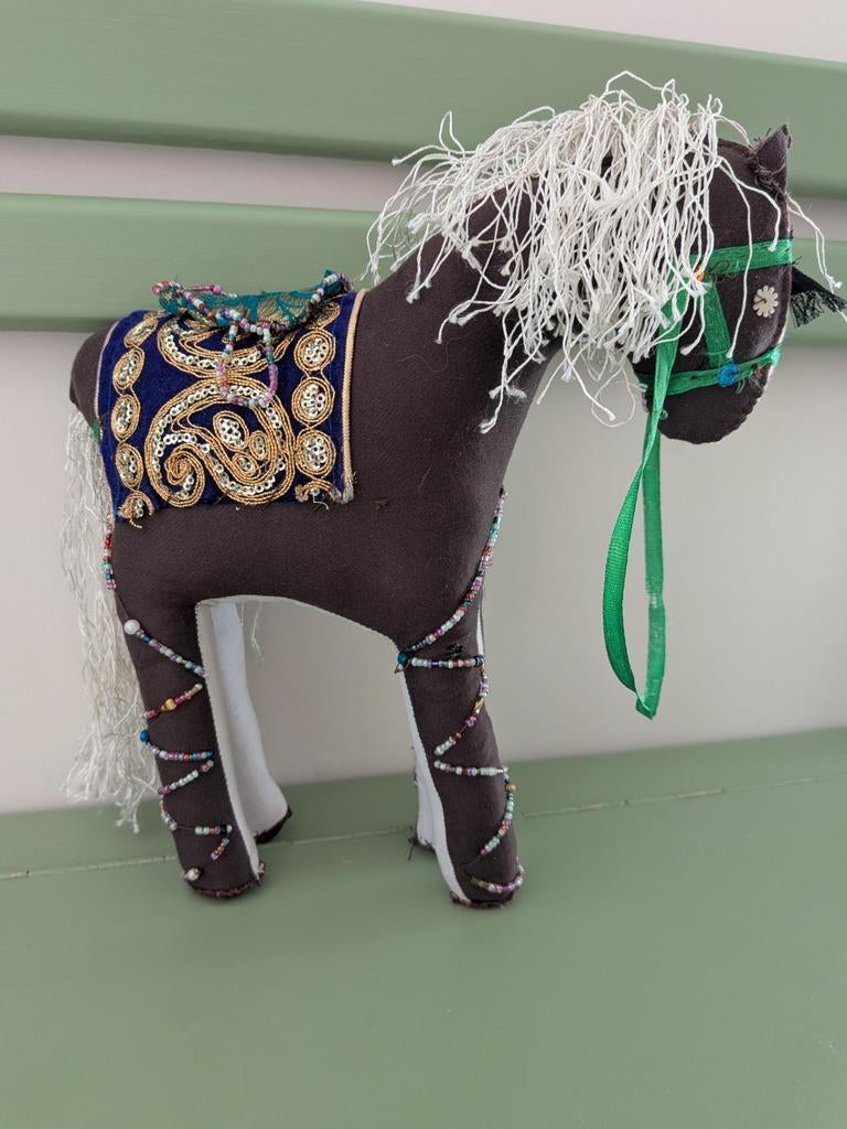 Rajasthani handgemaakt Indiaans paard, Ophalen of Verzenden