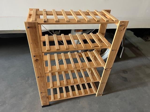 kleine houten stelling te koop, Ophalen, Gebruikt