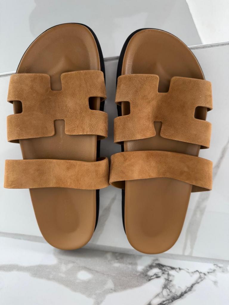 Bruine sandalen met brede banden, Kleding | Heren, Schoenen, Ophalen of Verzenden, Gedragen, Bruin, Sandalen