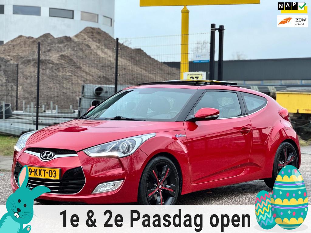 Hyundai Veloster 1.6 GDI i-Catcher|APK24-03-2027|ORIGINEEL N, Auto's, Gebruikt, 1591 cc, 4 cilinders, 4 stoelen