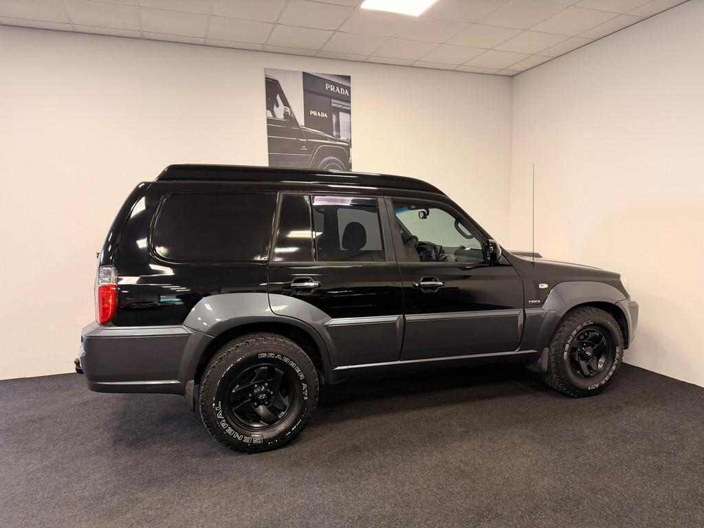 Hyundai Terracan 2.9 CRDI HR Grijskenteken, Auto's, 2902 cc, Gebruikt, Zwart, 4 cilinders