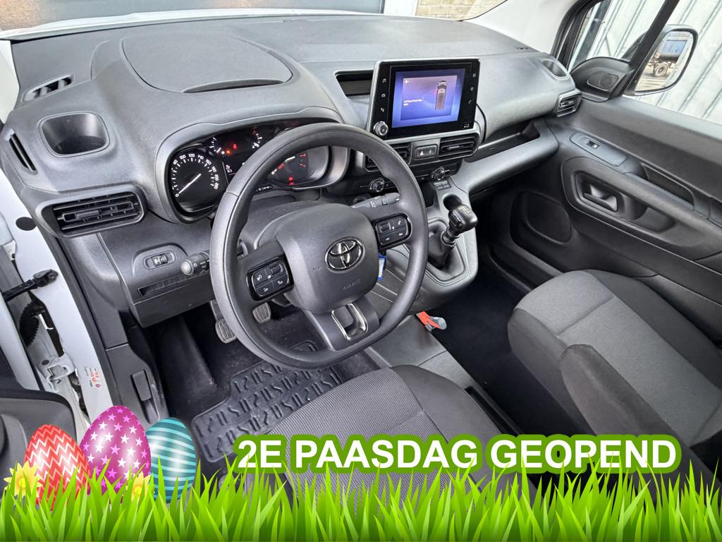 Toyota PROACE CITY 1.5 D-4D 102PK Euro 6 Live Cruise control, Voorwielaandrijving, Stof, Gebruikt, 4 cilinders