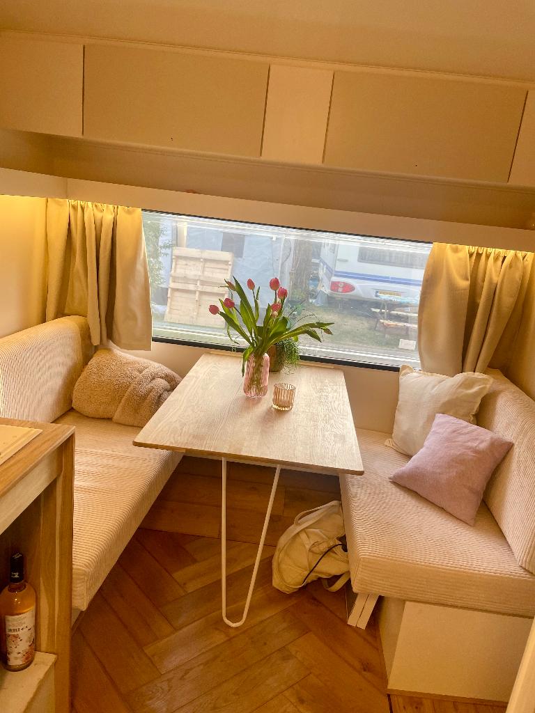 Knaus caravan/ Tiny house, Standaardzit, 2 aparte bedden, Tot en met 3, Particulier