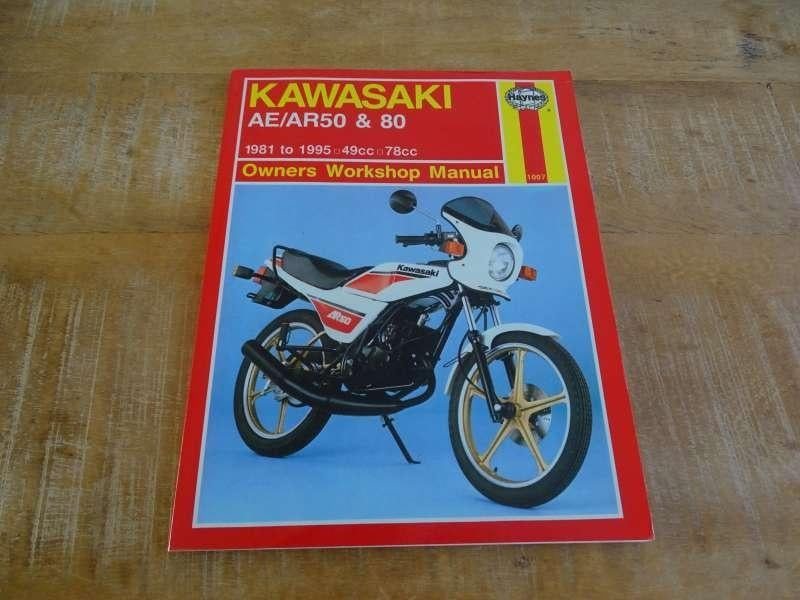 Kawasaki AE/AR 50 - 80 Haynes Werkplaatshandboek 1981-1995, Verzenden, Zo goed als nieuw