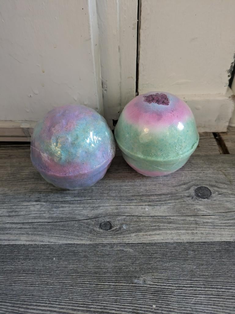 Set van 2 bruisballen voor een ontspannend bad nieuw, Ophalen of Verzenden, Nieuw, Gehele gezicht, Verzorging