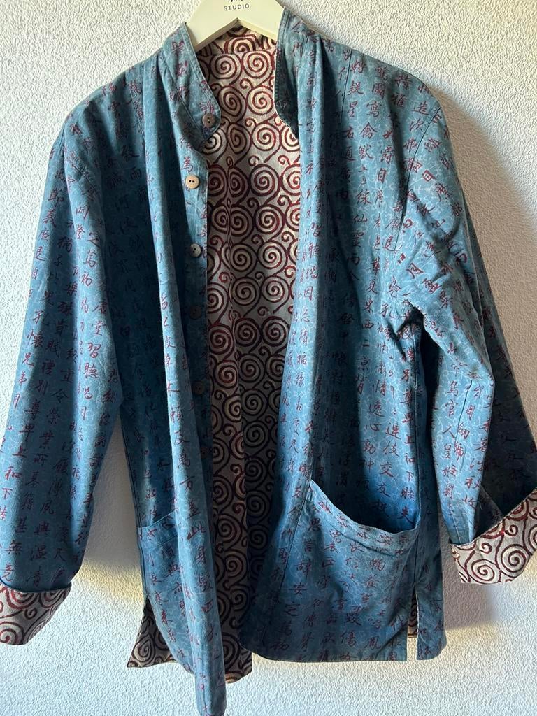Kimono jasje , 2 kanten draagbaar, Kleding | Dames, Ophalen of Verzenden, Gedragen, Overige kleuren