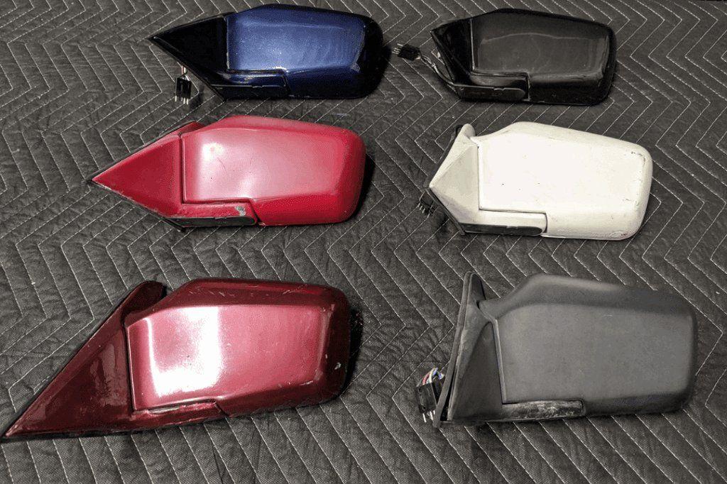 Buitenspiegel links gespoten zonder spiegelglas BMW 3 serie, Gebruikt, -, -, Ophalen of Verzenden