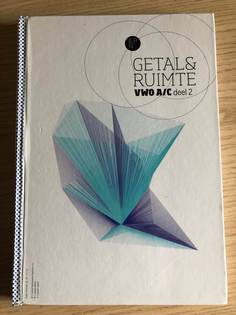 Getal & Ruimte VWO A/C deel 2 Wiskunde boek, Ophalen of Verzenden, Gelezen, VWO, Wiskunde A