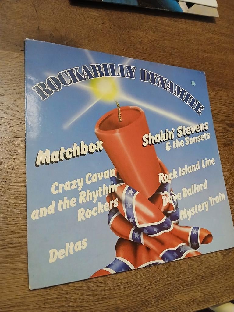 Rockabilly Dynamite LP - Diverse Artiesten, Cd's en Dvd's, Vinyl | Rock, Ophalen of Verzenden, Gebruikt, 12 inch, Rock-'n-Roll