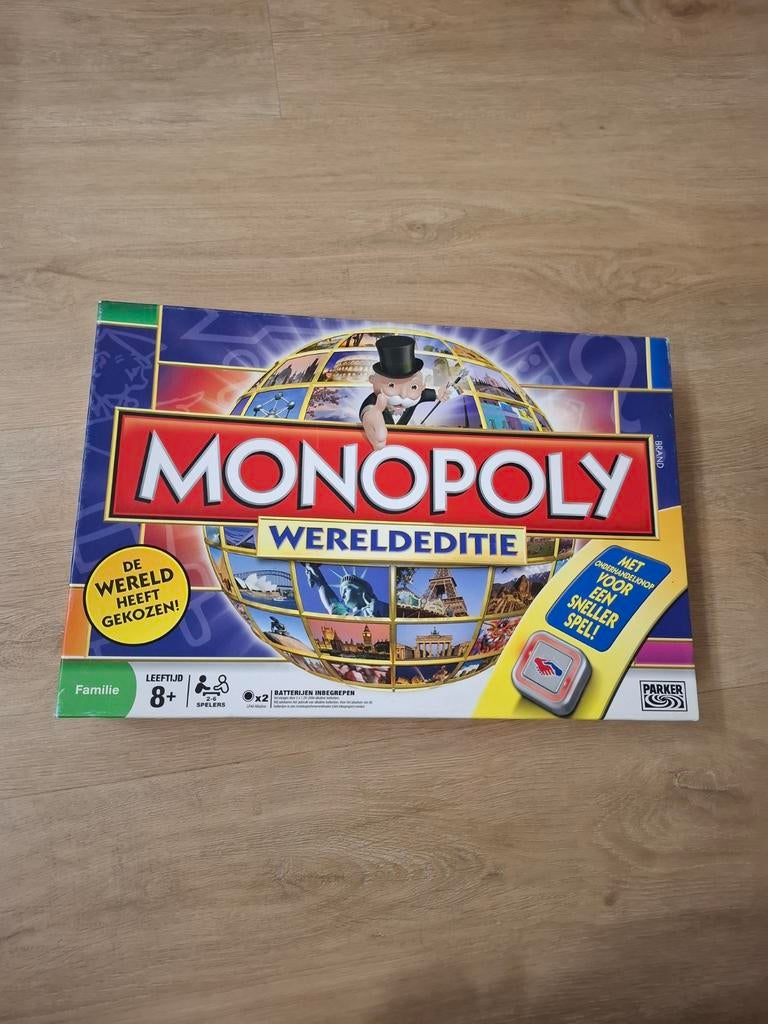 Monopoly Wereldeditie, Ophalen of Verzenden