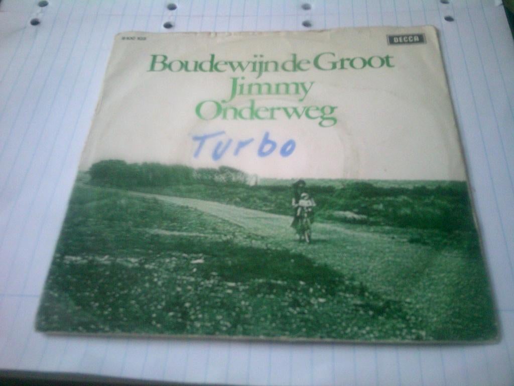 BOUDEWIJN DE GROOT JIMMY - ONDERWEG, Cd's en Dvd's, Ophalen of Verzenden, Zo goed als nieuw, 7 inch, Levenslied of Smartlap