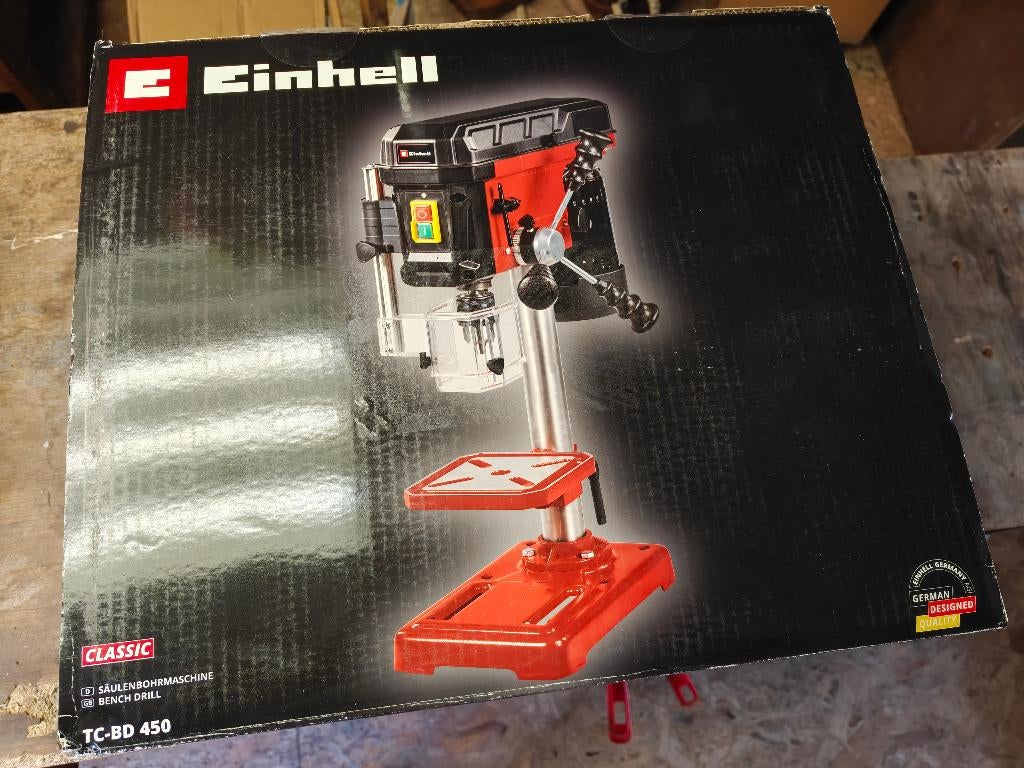 Einhell Kolomboormachine TC-BD 450, Ophalen of Verzenden, Nieuw, Minder dan 400 watt, Kolomboormachine