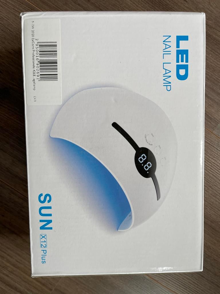 Excorn professionele 42LED UV nagellamp, Ophalen of Verzenden, Nieuw, Wit, Handen en Nagels