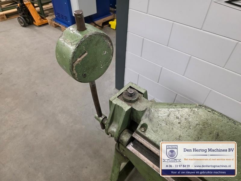 Hand zetbank JORG 1020x2mm gebruikte machines zetbanken, Ophalen, Gebruikt