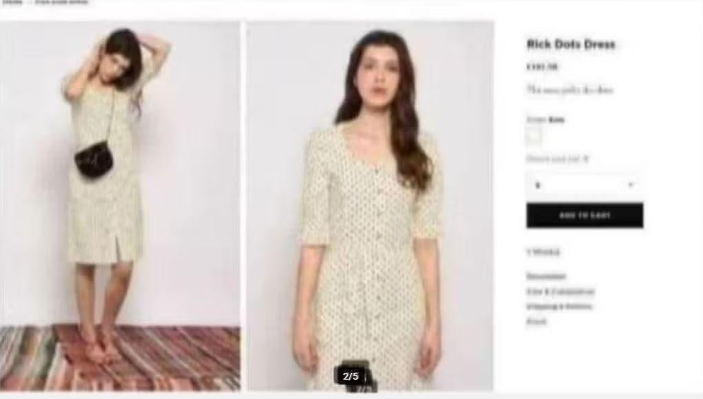 Leon & Harper - Prachtige polkadot Jurk maat 36 - Nieuw €180, Overige kleuren, Leon & Harper, Nieuw, Ophalen of Verzenden