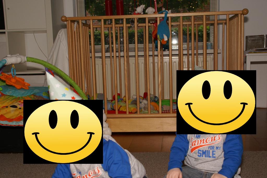 Tweelingbox, kleur grenen, Kinderen en Baby's, Boxen, Ophalen of Verzenden