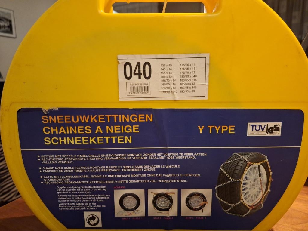 Sneeuwkettingen nooit gebruikt!, Ophalen, Nieuw