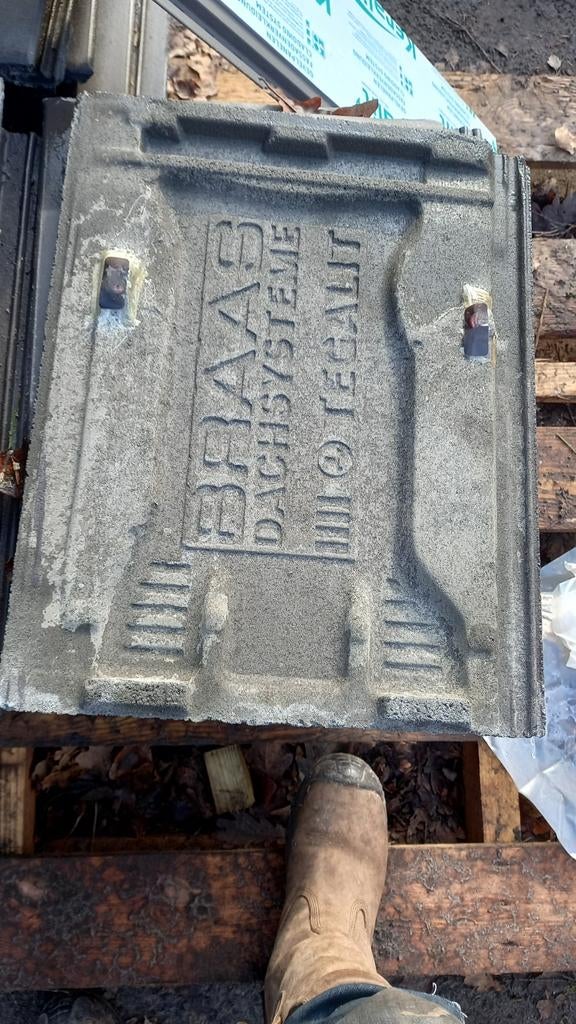 Dakpannen Braas Dachsysteme, Steen of Klei, Nieuw, Ophalen of Verzenden, 15 m² of meer