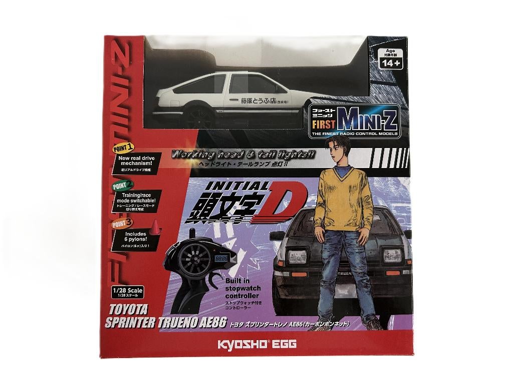 Kyosho First Mini-Z 1:28 Initial-D Sprinter Trueno AE86