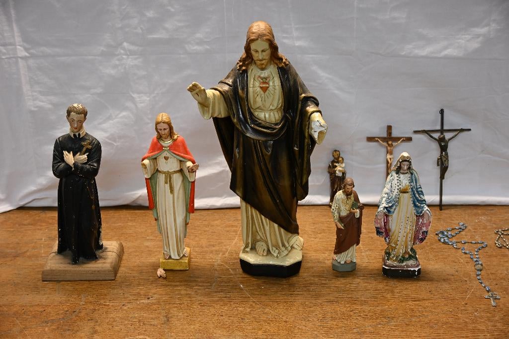 Diverse heiligenbeelden, Antiek en Kunst, Ophalen