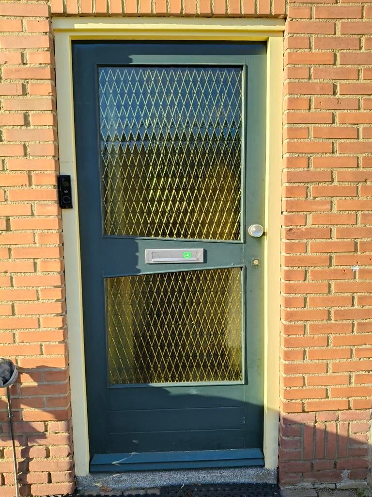 Voordeur, Doe-het-zelf en Verbouw, Ophalen, Glas, Buitendeur, 200 tot 215 cm