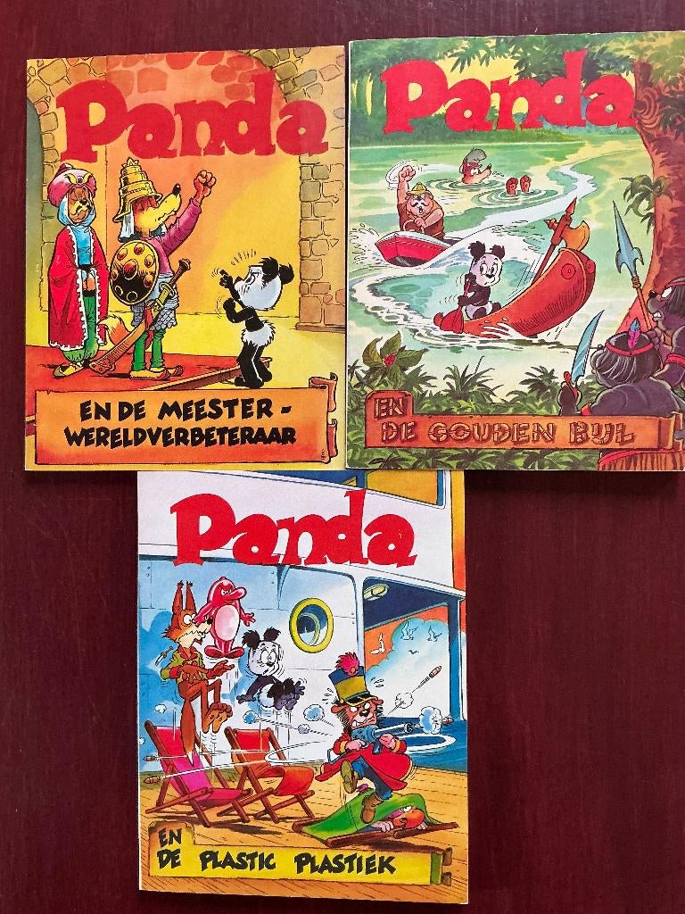 Panda, Boeken, Stripboeken, Zo goed als nieuw, Meerdere stripboeken, Ophalen of Verzenden