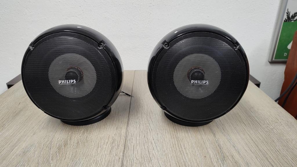 Philips FWB-MZ5 design bookshelf  luidsprekers, Philips, Gebruikt, Info@philips.com, Ophalen of Verzenden