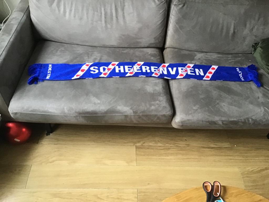 Sc Heerenveen sjaal, Ophalen, Gebruikt, Overige binnenlandse clubs, Vaantje of Sjaal