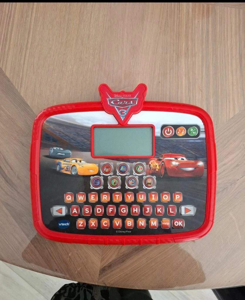 Cars Vtech leer en race tablet, Ophalen of Verzenden, Zo goed als nieuw