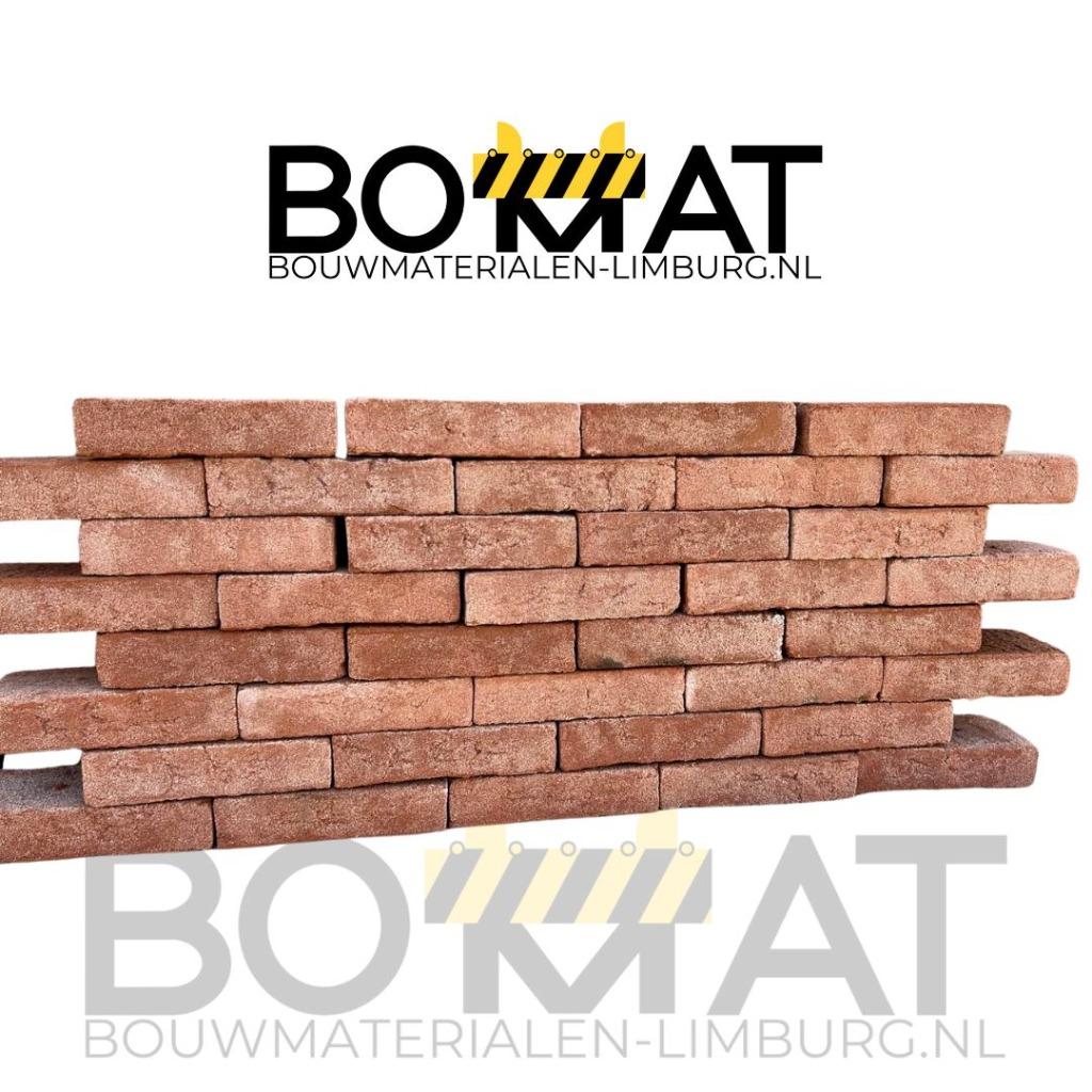 Restpartij Waalformaat Waalrood 1e Keus handvorm 0,32 ex, Ophalen of Verzenden, Nieuw, Bakstenen