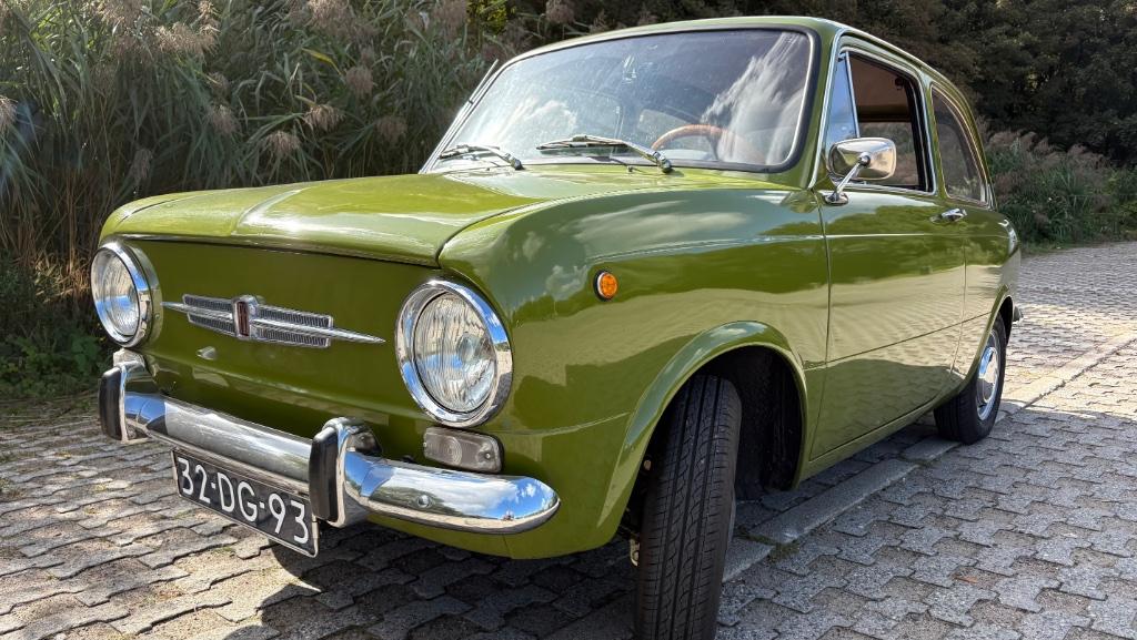 Fiat 850D klassieker 1974 Groen, Auto's, Fiat, 672 kg, Overige modellen, 4 cilinders, 4 stoelen