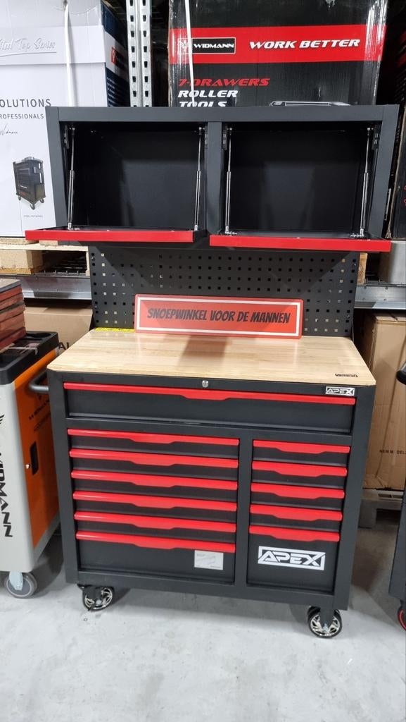 APEX gereedschapwagen 12 laden waarvan 10 laden gevuld, Ophalen of Verzenden, Gevuld, Nieuw