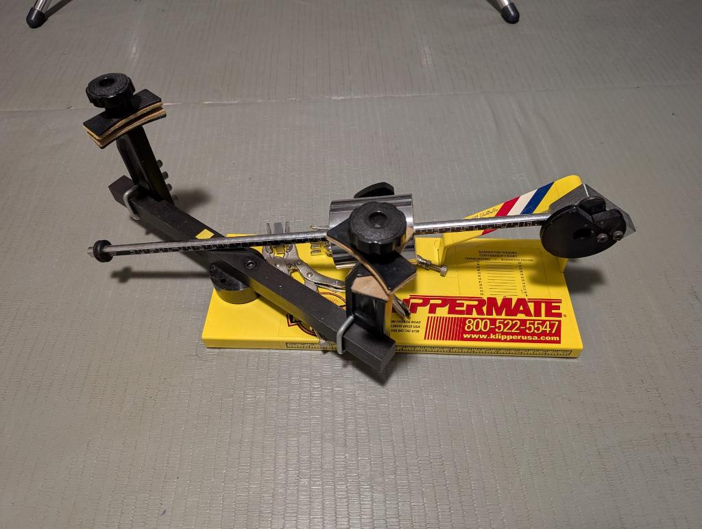 2 Klippermate Bespanmachines, Sport en Fitness, Tennis, Gebruikt, L00, Racket, Ophalen