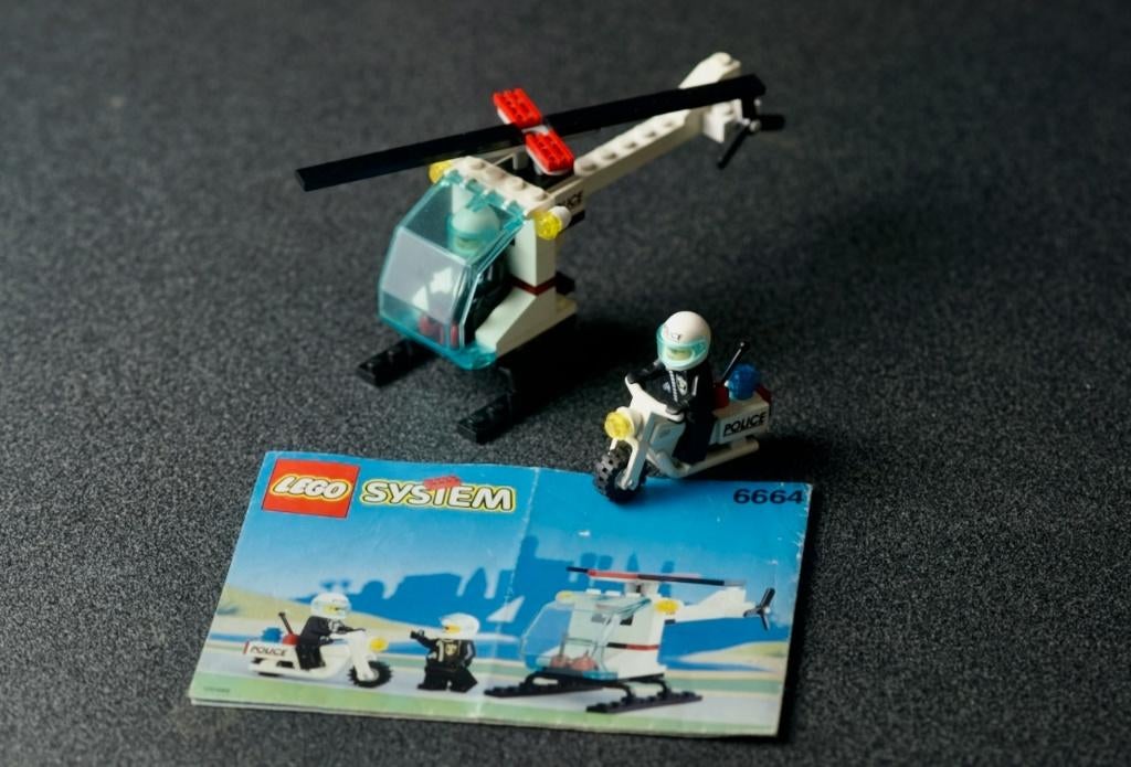 Lego Classic Town Police - Chopper Cops - 6664, Kinderen en Baby's, Speelgoed | Duplo en Lego, Ophalen of Verzenden, Gebruikt