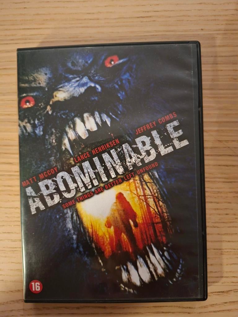 Abominable - Jeffrey Combs, Vanaf 16 jaar, Ophalen of Verzenden, Zo goed als nieuw, Overige genres