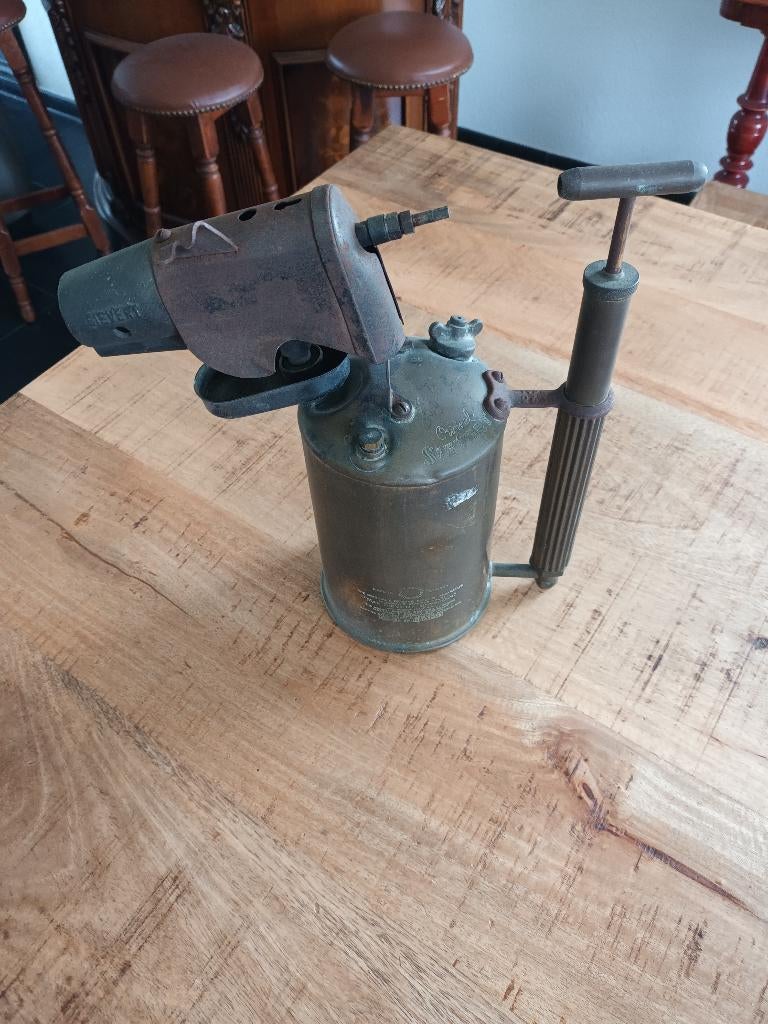 Antieke Max Sievert Stockholm Brander - Type 263 2 liter, Ophalen of Verzenden