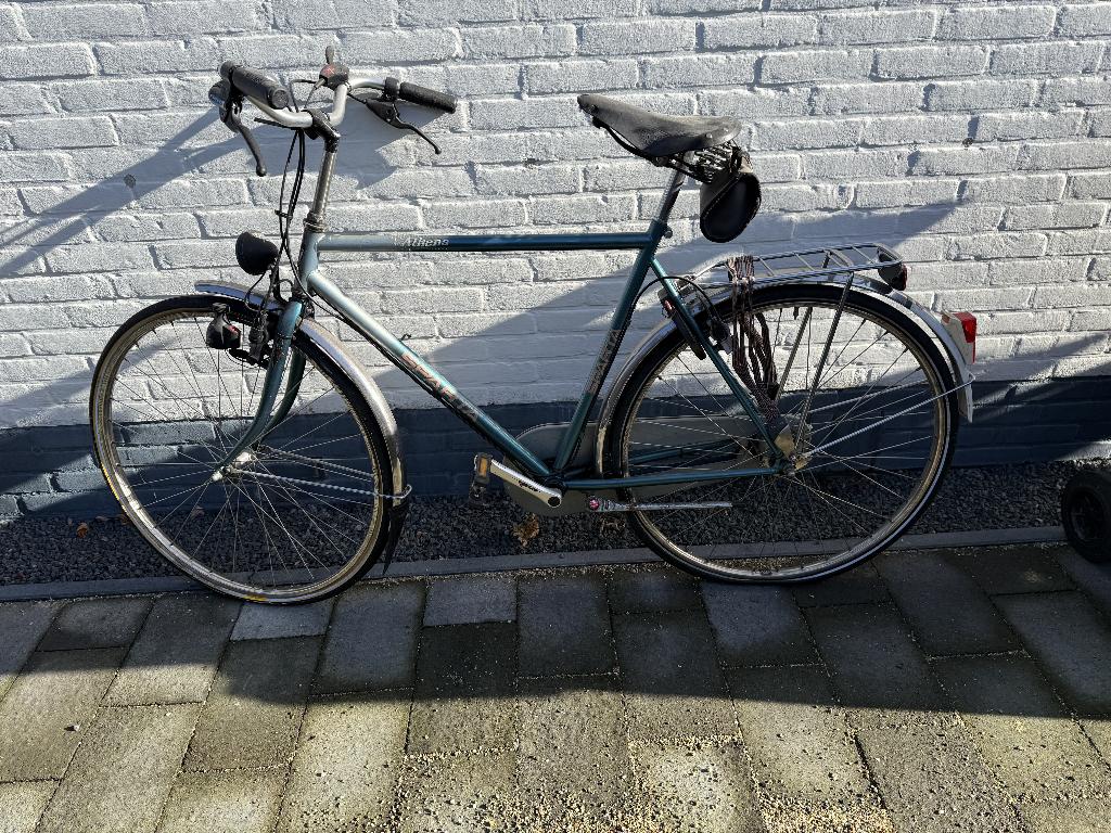 herenfiets Sparta Athena, opknapper, Fietsen en Brommers, Fietsen | Heren | Herenfietsen, Ophalen, Sparta, Gebruikt, Versnellingen