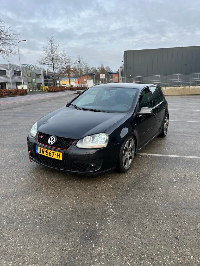 Volkswagen Golf 5 GTI 2005 Zwart sterrenhemel BWA K04 DSG, Auto's, Volkswagen, Voorwielaandrijving, Zwart, 4 cilinders, 1984 cc