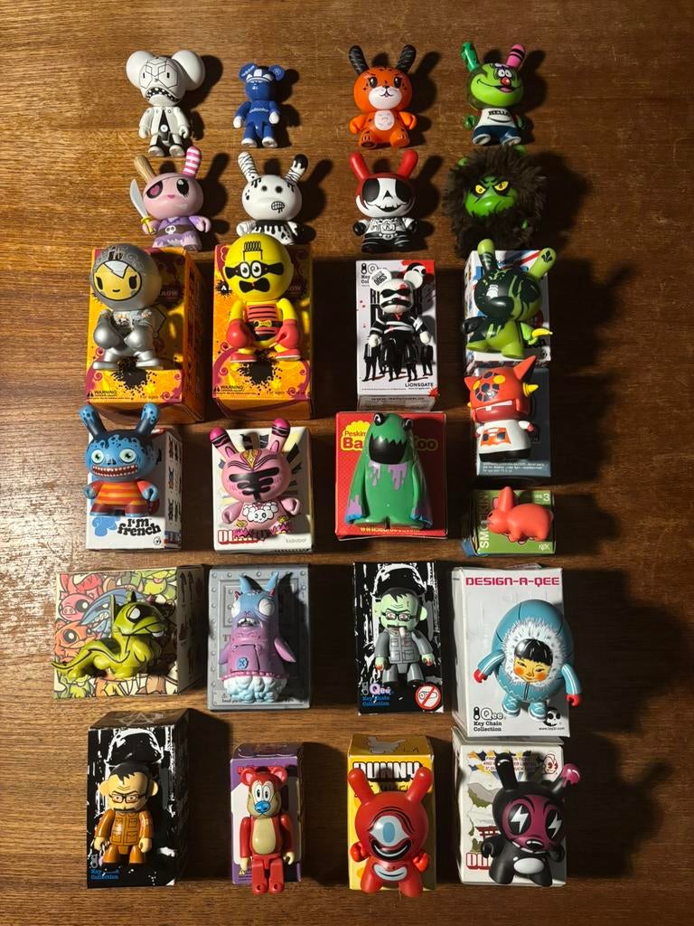 25 designer toys, Ophalen of Verzenden